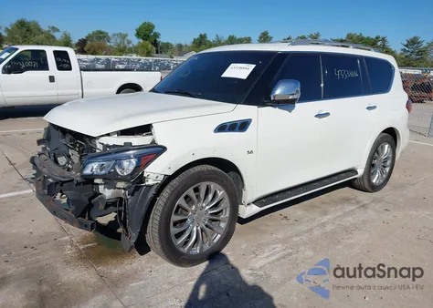 2016 Infiniti Qx80 Limited z USA, uszkodzony, nr VIN JN8AZ2NE3G9127202